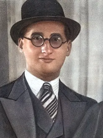 Portret van Menachem Alter Urbach
