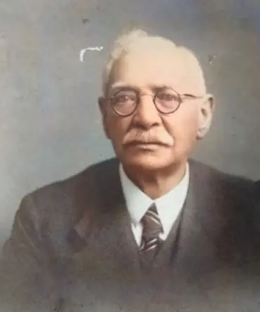 Portret van Samuel Kan