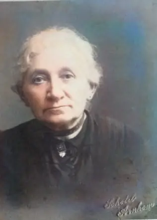 Portret van Mietje Kan-Leverpoll