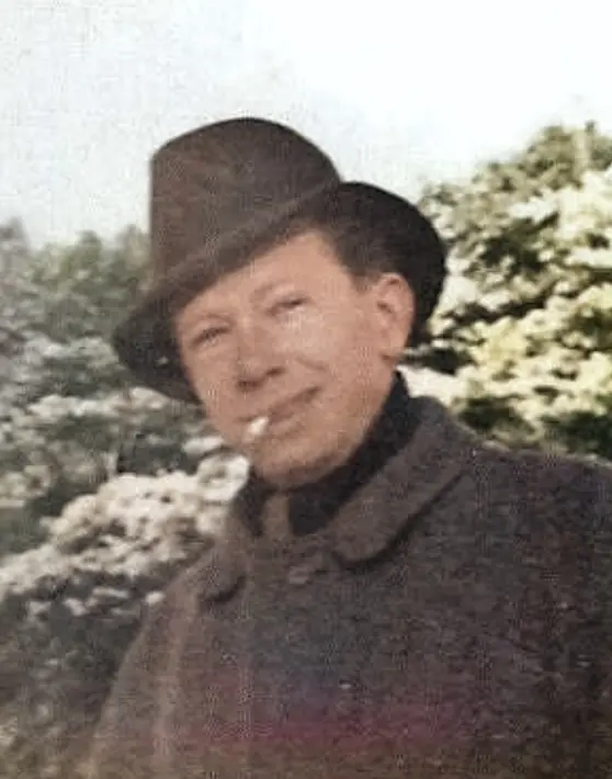 Portret van Alfred Heidt