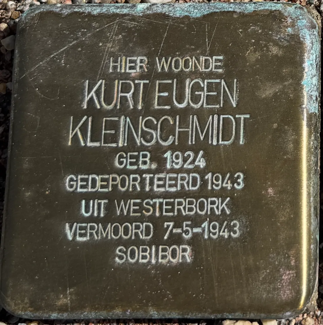 Struikelsteen voor Kurt Eugen Kleinschmidt