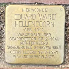 Struikelsteen voor Eduard Carel Frederik Hellendoorn