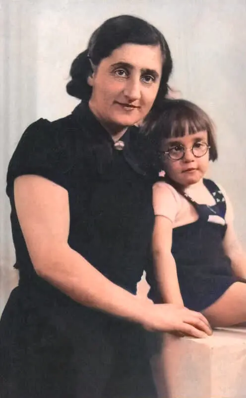 Portret van Olga van Beek-Bock
