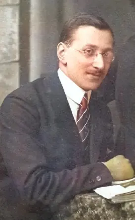Portret van Simon Cohen