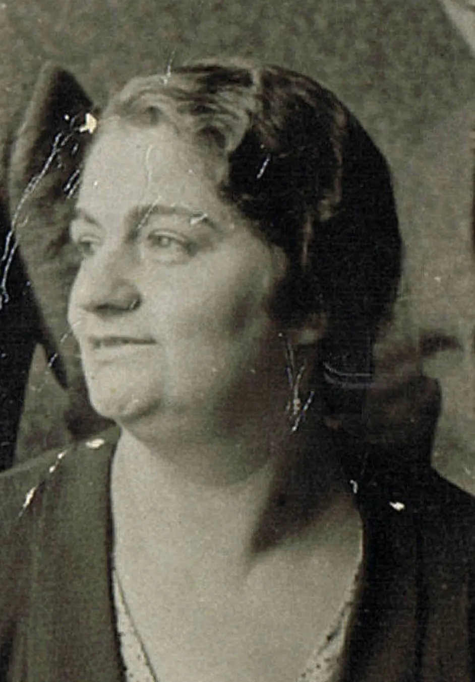 Portret van Martha Bertha Calff-Stoppelman