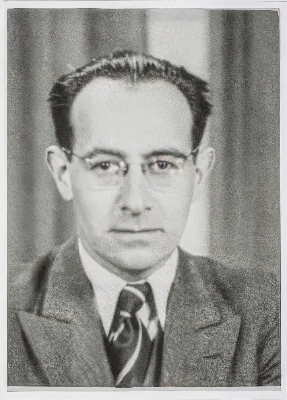 Portret van Fritz Nathansohn