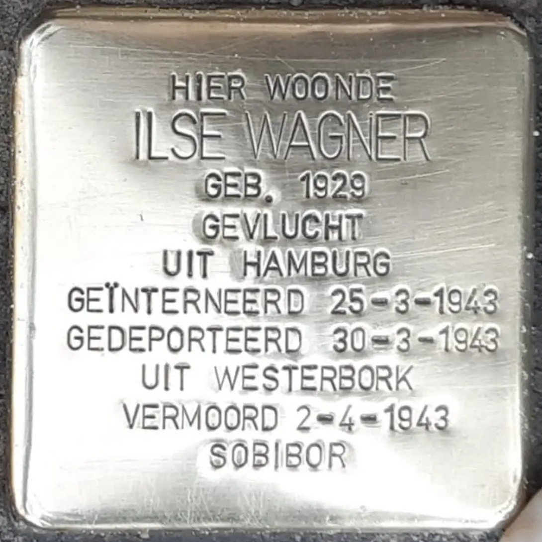 Struikelsteen voor Ilse Wagner