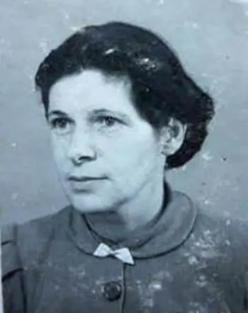 Portret van Greta Stein