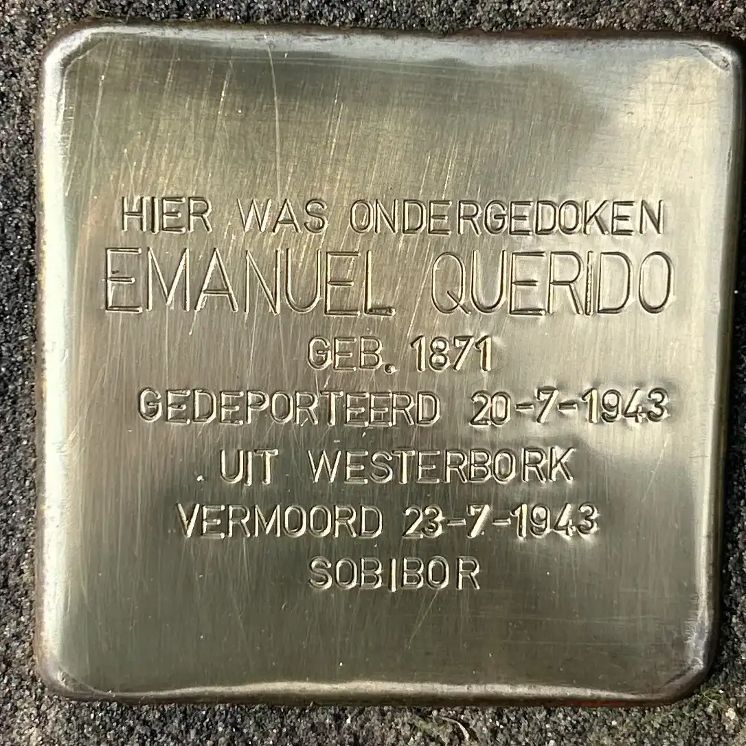 Struikelsteen voor Emanuel Querido