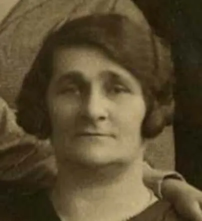 Portret van Schoontje de Wilde-Dwinger