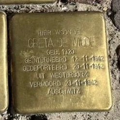 Struikelsteen voor Greta de Wilde
