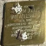 Struikelsteen voor Willem Julius van Adelsberg