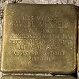 Struikelsteen voor Samuel Mendels