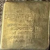 Struikelsteen voor David Arthur Mendels