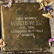 Struikelsteen voor Marcus Weisz